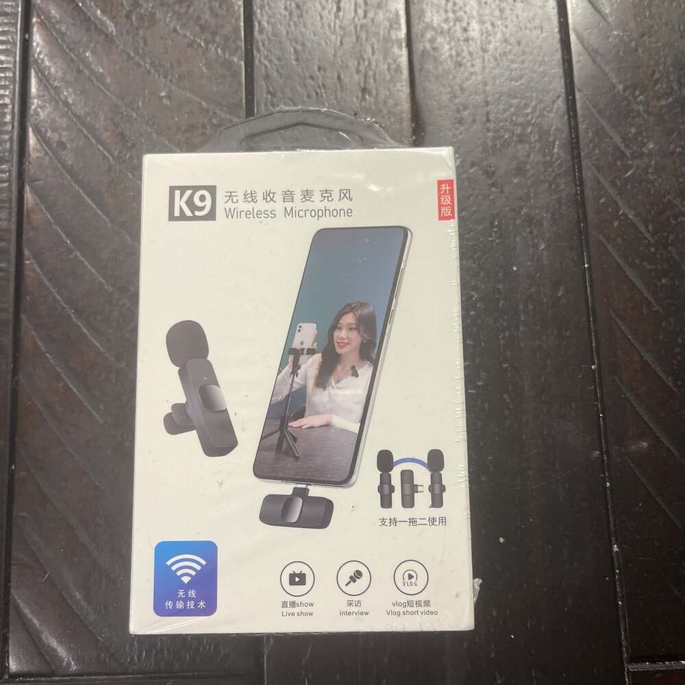 K9 wireless microphone with clear sound .